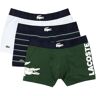 Lacoste 5h1803 Boxer Verde,Negro L Hombre