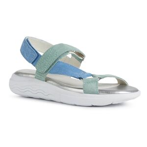 Geox Spherica Ec5 Sandals Azul EU 40 Mujer
