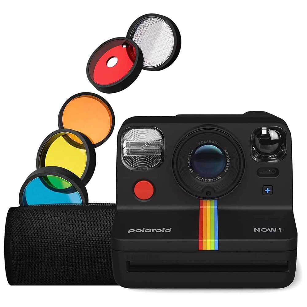 Polaroid Originals Now+ Bluetooth Analog Instant Camera Plateado