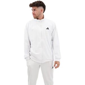adidas Velour Pro Chaqueta de Tenis para Hombre - Blanca - Chaqueta adidas Velour Pro Chaqueta de Tenis para Hombre - Blanca - Chaqueta