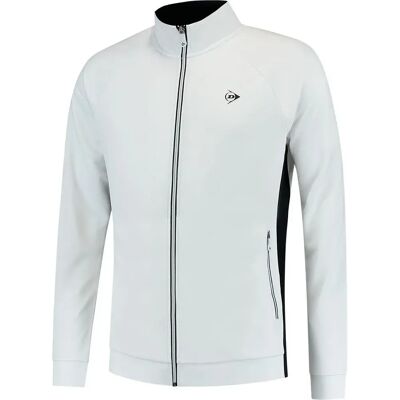 Dunlop Chaqueta Club Knitted White / Black 2XL Dunlop Chaqueta Club Knitted White / Black 2XL