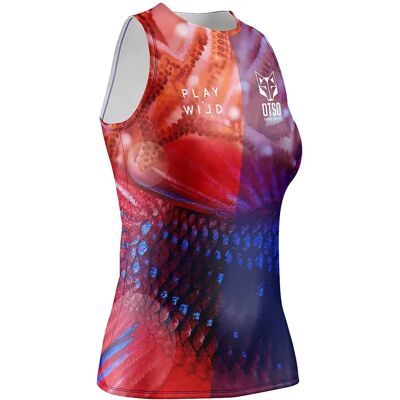 Otso Camiseta Sin Mangas Coral Multicolor S Otso Camiseta Sin Mangas Coral Multicolor S