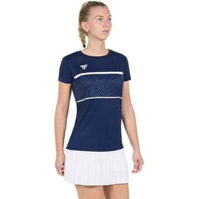 Camiseta de Mujer TECNIFIBRE Team Tech Azul XL - Camiseta Camiseta de Mujer TECNIFIBRE Team Tech Azul XL - Camiseta
