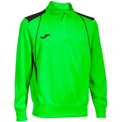 Joma Sudadera Con Media Cremallera Championship Vii Fluor Green / Black M Joma Sudadera Con Media Cremallera Championship Vii Fluor Green / Black M