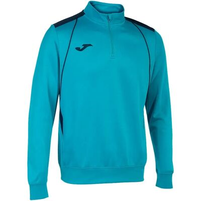 Joma Sudadera Con Media Cremallera Championship Vii Fluor Turquoise / Navy 11-12 Años Joma Sudadera Con Media Cremallera Championship Vii Fluor Turquoise / Navy 11-12 Años