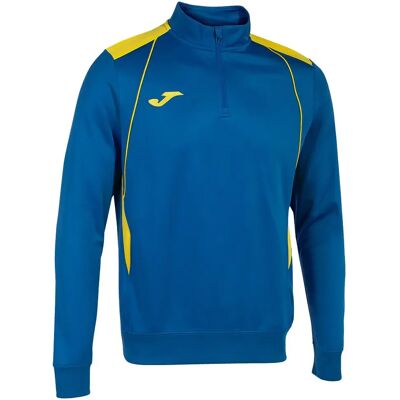 Joma Sudadera Con Media Cremallera Championship Vii Royal / Yellow 5-6 Años Joma Sudadera Con Media Cremallera Championship Vii Royal / Yellow 5-6 Años