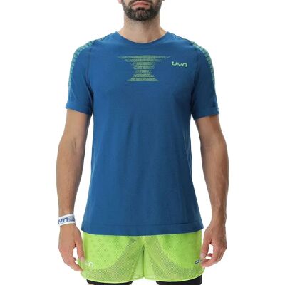 Uyn Camiseta De Manga Corta Padel Series Smash Blue Poseidon / Lime 2XL Uyn Camiseta De Manga Corta Padel Series Smash Blue Poseidon / Lime 2XL