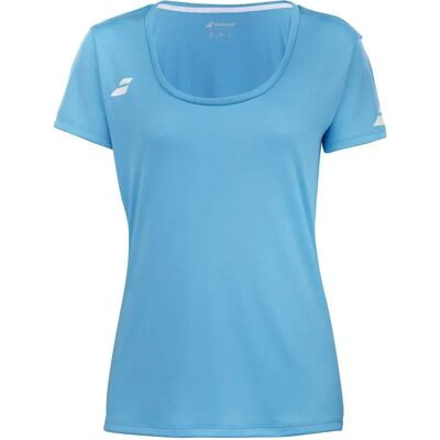 Babolat Camiseta De Manga Corta Play Cyan / Blue XL Babolat Camiseta De Manga Corta Play Cyan / Blue XL