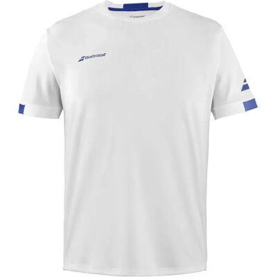 Babolat Camiseta De Manga Corta Play White / White 6-8 Años Babolat Camiseta De Manga Corta Play White / White 6-8 Años