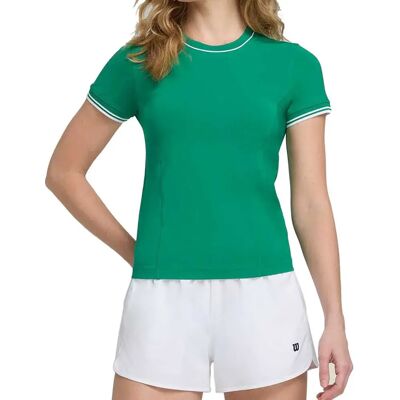 Camiseta sin costuras Wilson XS verde - Mujer Camiseta sin costuras Wilson XS verde - Mujer