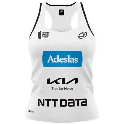 Bullpadel Camiseta Sin Mangas Olin Alejandra Salazar White XL Bullpadel Camiseta Sin Mangas Olin Alejandra Salazar White XL