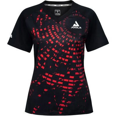 Joola Camiseta De Manga Corta Centrela Black / Red XS Joola Camiseta De Manga Corta Centrela Black / Red XS