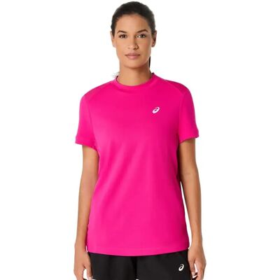 Asics Camiseta De Manga Corta Court Pink Rave S Asics Camiseta De Manga Corta Court Pink Rave S