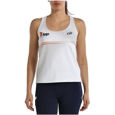 Bullpadel Camiseta Sin Mangas Funi White L Bullpadel Camiseta Sin Mangas Funi White L