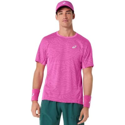 Asics Camiseta De Manga Corta Match Jacquard Digital Sakura L Asics Camiseta De Manga Corta Match Jacquard Digital Sakura L