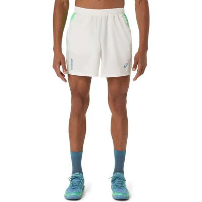 Asics Pantalones Cortos Padel Court 7in Cream / Vital Green 2XL Asics Pantalones Cortos Padel Court 7in Cream / Vital Green 2XL