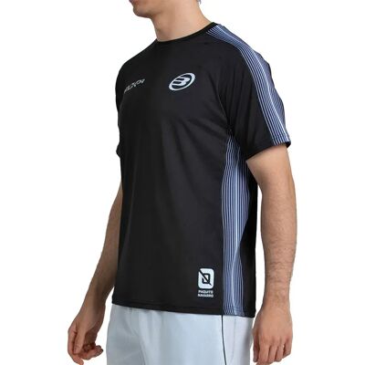 Bullpadel Camiseta De Manga Corta Paquito 26v Black XL Bullpadel Camiseta De Manga Corta Paquito 26v Black XL