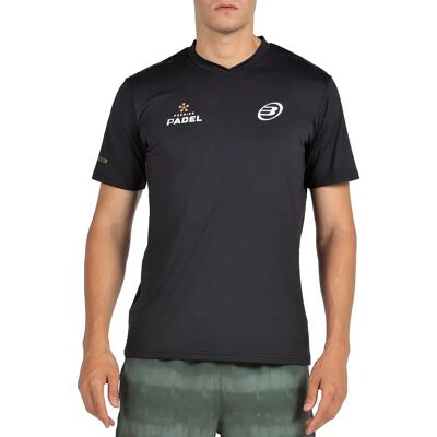 Bullpadel Camiseta De Manga Corta Perico Black XL Bullpadel Camiseta De Manga Corta Perico Black XL