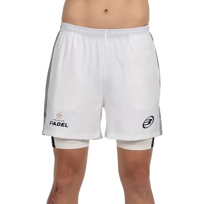 Bullpadel Pantalones Cortos Pingu Crudo S Bullpadel Pantalones Cortos Pingu Crudo S