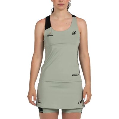 Bullpadel Camiseta Sin Mangas Pirac Eucalipto XL Bullpadel Camiseta Sin Mangas Pirac Eucalipto XL