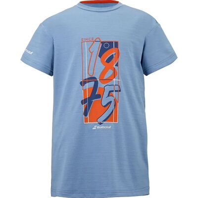 Babolat Camiseta De Manga Corta Exercise Graphic Forever Blue 6-8 Años Babolat Camiseta De Manga Corta Exercise Graphic Forever Blue 6-8 Años