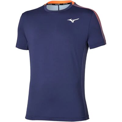 Mizuno Camiseta De Manga Corta Tennis Beacon Blue XL Mizuno Camiseta De Manga Corta Tennis Beacon Blue XL