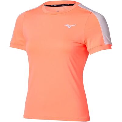 Mizuno Camiseta De Manga Corta Tennis Flamingo Coral M Mizuno Camiseta De Manga Corta Tennis Flamingo Coral M