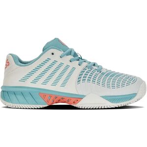 K-swiss Zapatillas De Tierra Batida Express Light 3 Hb White / Nile Blue / Desert Flower EU 37 1/2 K-swiss Zapatillas De Tierra Batida Express Light 3 Hb White / Nile Blue / Desert Flower EU 37 1/2