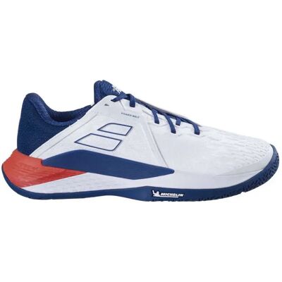 Babolat Zapatillas Todas Las Superfícies Propulse Fury 3 White / Estate Blue EU 40 1/2 Babolat Zapatillas Todas Las Superfícies Propulse Fury 3 White / Estate Blue EU 40 1/2
