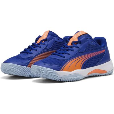 Zapatillas De Pádel Nova Court Momo González Vivid Blue / Heat Fire / PUMA White / Glowing Red EU 38 1/2 Zapatillas De Pádel Nova Court Momo González Vivid Blue / Heat Fire / PUMA White / Glowing Red EU 38 1/2