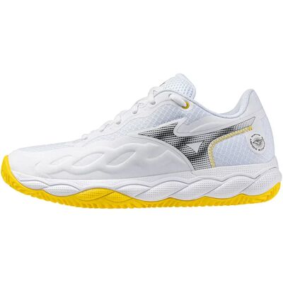 Mizuno Zapatillas De Pádel Wave Enforce Court White / Black Sand / VibrantYellow EU 38 1/2 Mizuno Zapatillas De Pádel Wave Enforce Court White / Black Sand / VibrantYellow EU 38 1/2