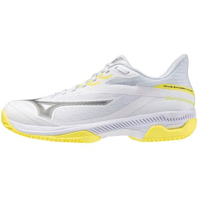 Mizuno Zapatillas De Pádel Wave Exceed Court White / Black Sand / Lemon Tonic EU 40 1/2 Mizuno Zapatillas De Pádel Wave Exceed Court White / Black Sand / Lemon Tonic EU 40 1/2