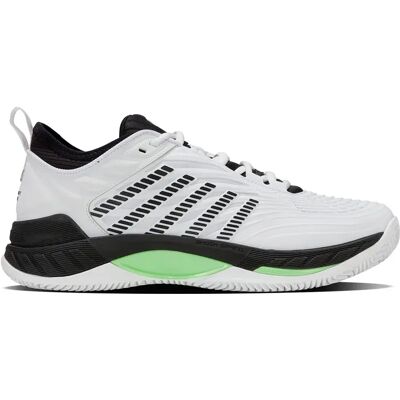 K-swiss Zapatillas De Tierra Batida Hypercourt Supreme 2 Hb White/Black/Soft Green EU 41 1/2 K-swiss Zapatillas De Tierra Batida Hypercourt Supreme 2 Hb White/Black/Soft Green EU 41 1/2