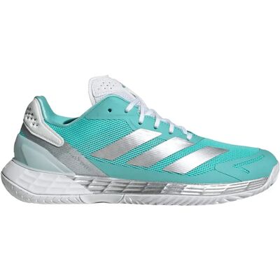 Adidas Zapatillas De Pista Dura Defiant Speed 2 Flaaqu / Silver Metallic / Minton EU 40 Adidas Zapatillas De Pista Dura Defiant Speed 2 Flaaqu / Silver Metallic / Minton EU 40