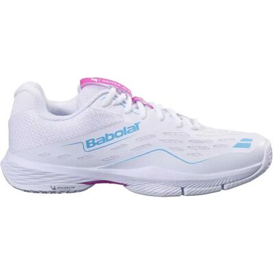 Babolat Zapatillas De Pádel Sensa Rise White / Rhodamine Red EU 42 Babolat Zapatillas De Pádel Sensa Rise White / Rhodamine Red EU 42