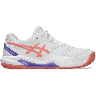 Asics Zapatillas De Pádel Gel-dedicate 8 White / Guava EU 40 Asics Zapatillas De Pádel Gel-dedicate 8 White / Guava EU 40