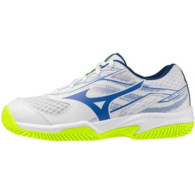 Mizuno Zapatillas De Tierra Batida Break Shot 5 Cc White / Dazzling Blue / Lightning Yellow EU 40 1/2 Mizuno Zapatillas De Tierra Batida Break Shot 5 Cc White / Dazzling Blue / Lightning Yellow EU 40 1/2
