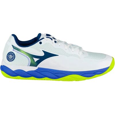 Mizuno Zapatillas Todas Las Superfícies Wave Enforce Court Ac White / Dazzling Blue / Lightning Yellow EU 44 Mizuno Zapatillas Todas Las Superfícies Wave Enforce Court Ac White / Dazzling Blue / Lightning Yellow EU 44