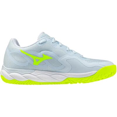 Mizuno Zapatillas De Tierra Batida Wave Enforce Court Cc Ice Water / Lightning Yellow / Ancient Water EU 40 Mizuno Zapatillas De Tierra Batida Wave Enforce Court Cc Ice Water / Lightning Yellow / Ancient Water EU 40