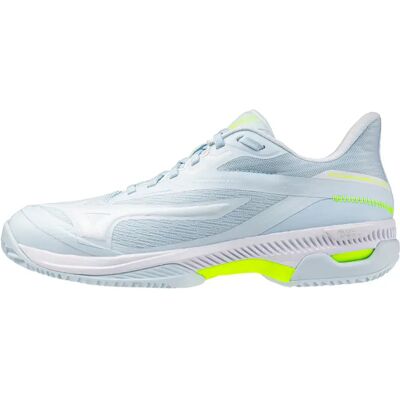 Mizuno Zapatillas De Tierra Batida Wave Exceed Court Cc Ice Water / Lightning Yellow / Ancient Water EU 38 1/2 Mizuno Zapatillas De Tierra Batida Wave Exceed Court Cc Ice Water / Lightning Yellow / Ancient Water EU 38 1/2