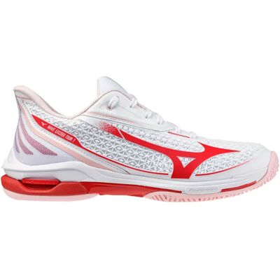 Mizuno Zapatillas Todas Las Superfícies Wave Exceed Tour 7 Ac White / Fiery Red / Pinkesque EU 41 Mizuno Zapatillas Todas Las Superfícies Wave Exceed Tour 7 Ac White / Fiery Red / Pinkesque EU 41
