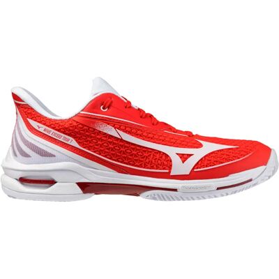 Mizuno Zapatillas De Tierra Batida Wave Exceed Tour 7 Cc Fiery Red / White / Sun-Dried Tomato EU 40 Mizuno Zapatillas De Tierra Batida Wave Exceed Tour 7 Cc Fiery Red / White / Sun-Dried Tomato EU 40