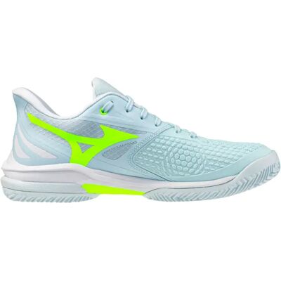 Mizuno Zapatillas De Tierra Batida Wave Exceed Tour 7 Cc Ice Water / Lightning Yellow / White EU 38 1/2 Mizuno Zapatillas De Tierra Batida Wave Exceed Tour 7 Cc Ice Water / Lightning Yellow / White EU 38 1/2