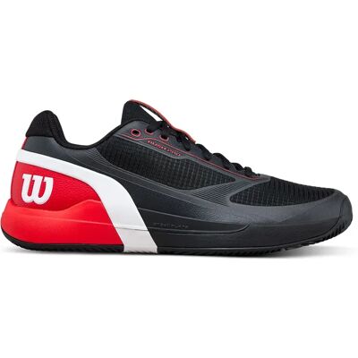 Wilson Zapatillas De Tierra Batida Rush Pro 5 Black / Infrared / White EU 44 2/3 Wilson Zapatillas De Tierra Batida Rush Pro 5 Black / Infrared / White EU 44 2/3
