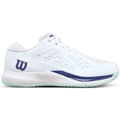Wilson Zapatillas Todas Las Superfícies Rush Pro Ace Junior White / Bay / Skipper Blue EU 36 2/3 Wilson Zapatillas Todas Las Superfícies Rush Pro Ace Junior White / Bay / Skipper Blue EU 36 2/3