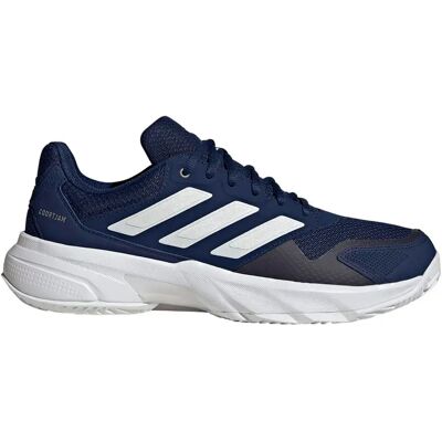 Adidas Zapatillas De Tierra Batida Courtjam Control 3 Dark Blue / Zero Met / Ftwr White EU 44 2/3 Adidas Zapatillas De Tierra Batida Courtjam Control 3 Dark Blue / Zero Met / Ftwr White EU 44 2/3