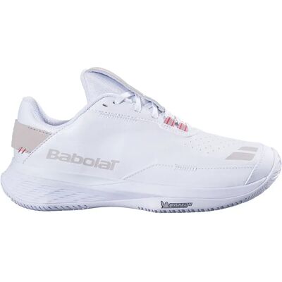 Babolat Zapatillas Todas Las Superfícies Sfx Evo Wimbledon White / Grey EU 39 Babolat Zapatillas Todas Las Superfícies Sfx Evo Wimbledon White / Grey EU 39