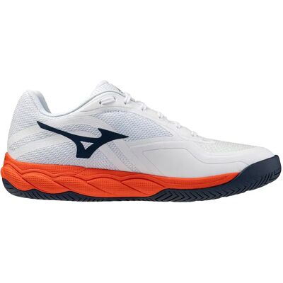 Mizuno Zapatos Wave Enforce Court 2 Ac White / Insignia Blue / Orange EU 41 Mizuno Zapatos Wave Enforce Court 2 Ac White / Insignia Blue / Orange EU 41