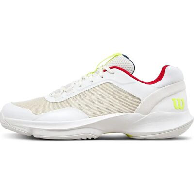 Wilson Zapatillas De Pádel Hurakn Pro V2 Snow White / Snow White / Safety Yellow EU 42 2/3 Wilson Zapatillas De Pádel Hurakn Pro V2 Snow White / Snow White / Safety Yellow EU 42 2/3