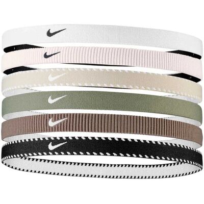 Nike Cinta Para La Cabeza Flex Classic 6 Unidades WhiGrnBla One Size Nike Cinta Para La Cabeza Flex Classic 6 Unidades WhiGrnBla One Size